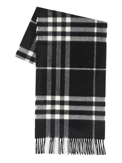 Burberry Giant Check Cashmere Scarf