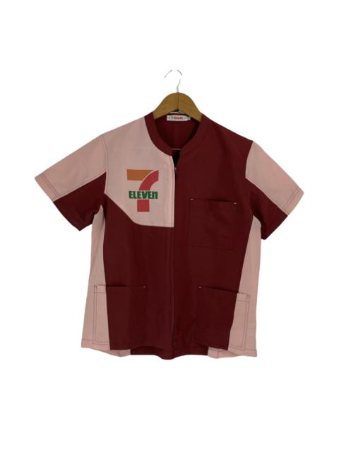 Other Designers Vintage - Vintage 7 Eleven Worker Uniform Pink Color