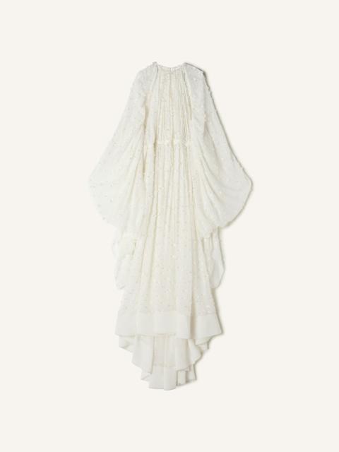 Lanvin LONG-SLEEVE RUCHED DRESS