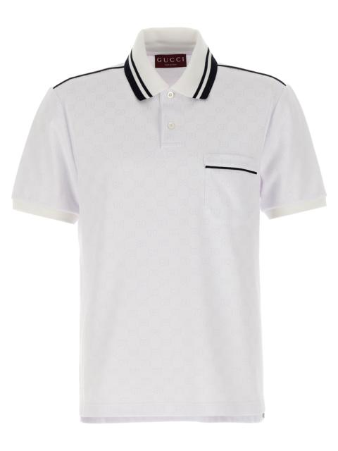 GUCCI Gucci Men Gg Jacquard Polo Shirt