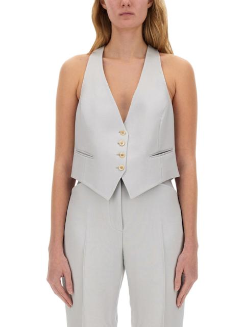 TOM FORD Tom Ford Women "Barathea" Silk Wool Vest