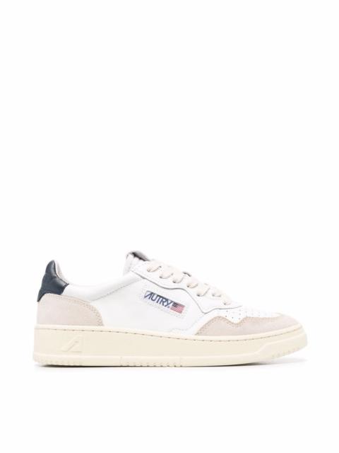 AUTRY Medalist Low leather and suede sneakers