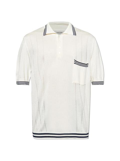 Golden Goose Striped Polo