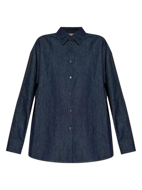 Dries Van Noten The CASIO DENIM 1553 SHIRT by DRIES VAN NOTEN is a stylish addition to your wardrobe, perfect for th