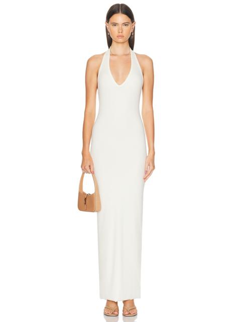 ÉTERNE Halter Maxi Dress
