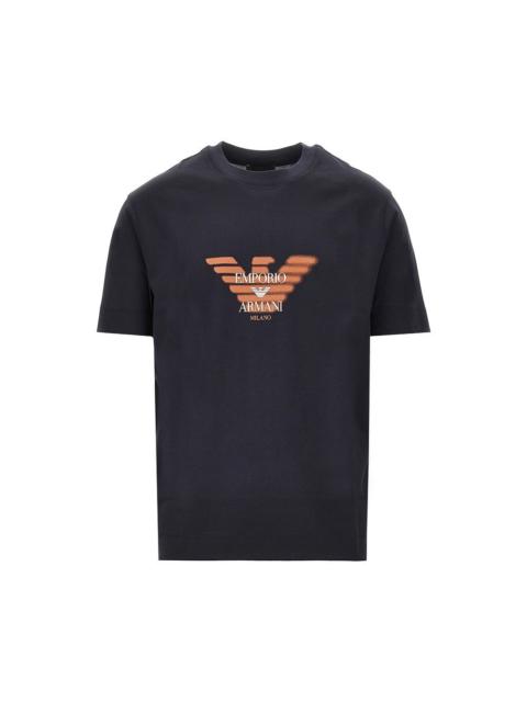 EMPORIO ARMANI Emporio Armani Jersey T-Shirt Blue Men