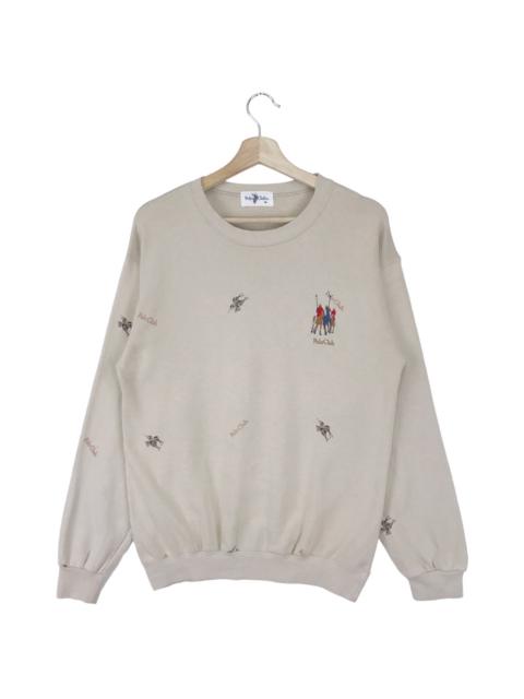 Other Designers Vintage - 90’s Polo Club Over Print Sweatshirts