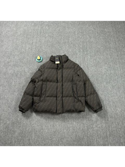 FENDI Fendi 24 monogram print down jackets