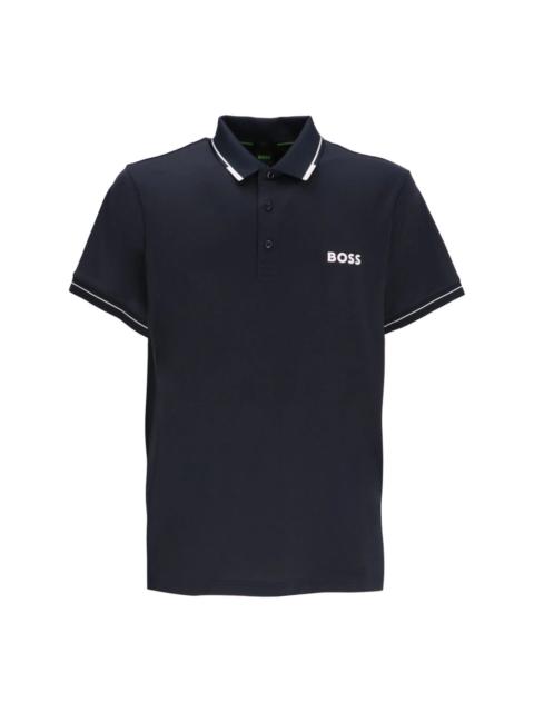 BOSS Boss Blue Polo Shirts Men