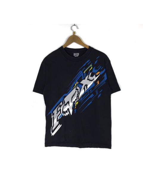 Other Designers Vintage - Vintage Fox Racing Crewneck Tshirt Vtg Motorsports Size M