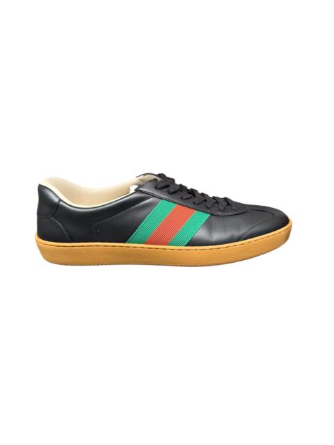 GUCCI Gucci Web Leather Sneakers