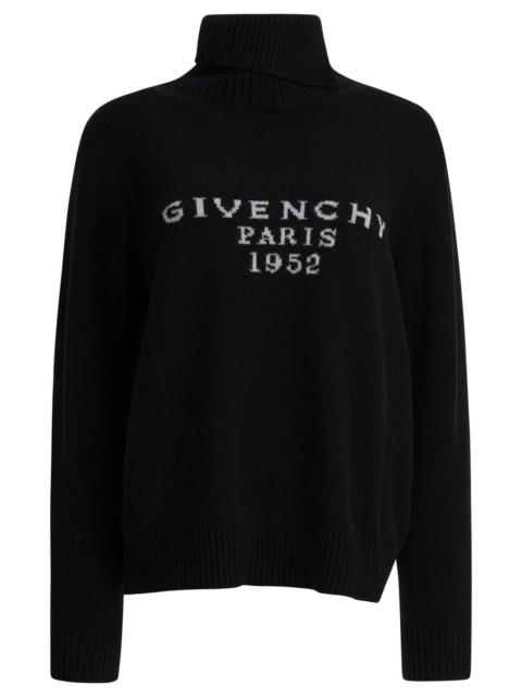 Givenchy Givenchy Givenchy Paris 1952" turtleneck sweater