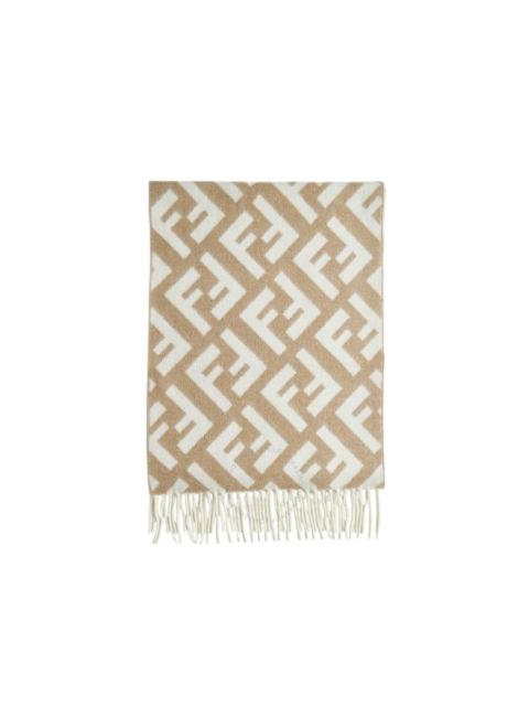 FENDI Fendi FF Fringe Edge Scarf