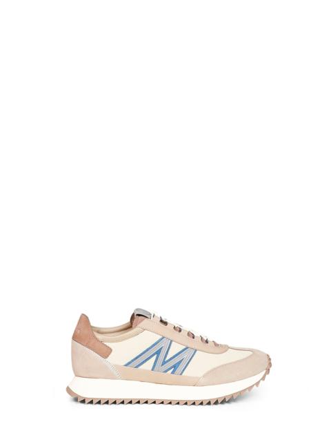 Moncler Moncler Men Beige Suede And Nubuck Pacey2 Sneakers