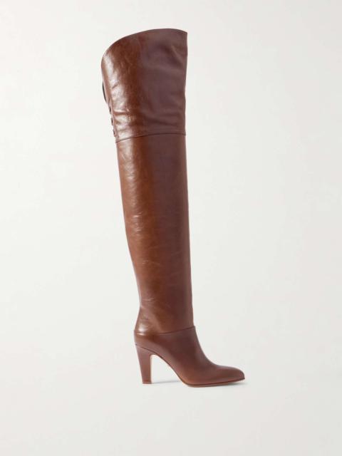 Eve leather over-the-knee boots