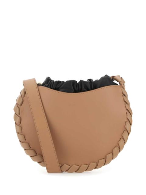 Chloé Chloe Women Biscuit Leather Small Mate Crossbody Bag