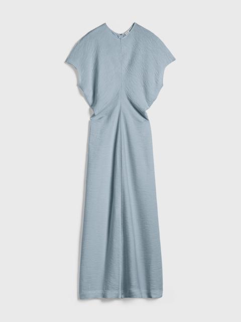 TOTEME Slouch waist crinkled dress mistral