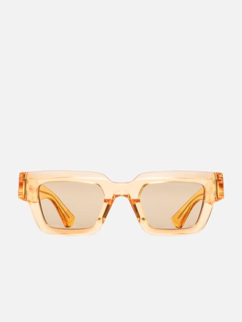 Bottega Veneta HINGE ACETATE SQUARE SUNGLASSES