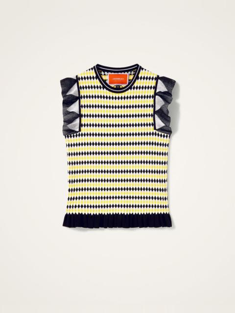 La DoubleJ Checkers Top
