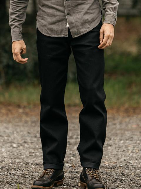 HIROSHI KATO The Barrel Classic Straight - Black Raw 14oz Selvedge