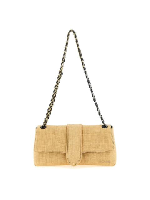 JACQUEMUS JACQUEMUS Beige Le Bambino Chaine Shoulder Bag New And Authe