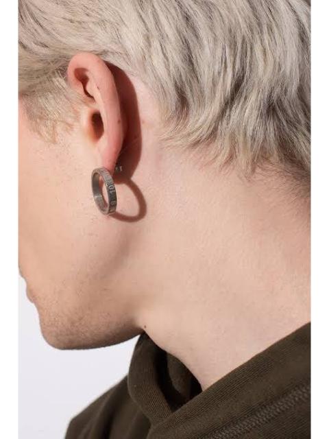 Margiela Silver Hoop Earring