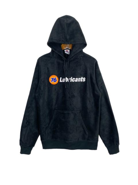 Other Designers Japanese Brand - Rare‼️ 76 Lubricant Hoodie Fleece Embroidery Big Logo