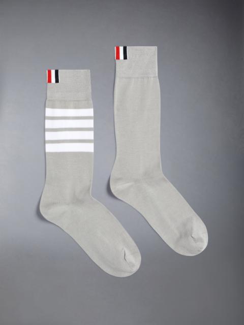 Thom Browne Lightweight Cotton 4-bar Mid Calf Socks