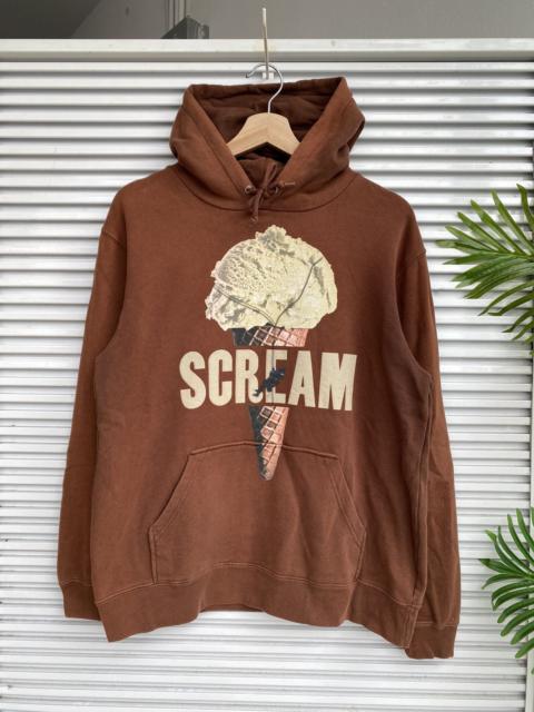 Other Designers Japanese Brand - Vintage Milkboy Scream POLIZE Brown Sun Faded Hoodies