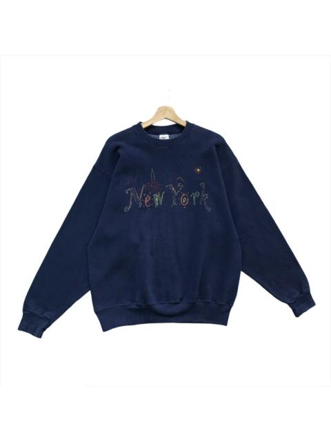 Other Designers Vintage 90’s New York Printed Crewneck Sweatshirt