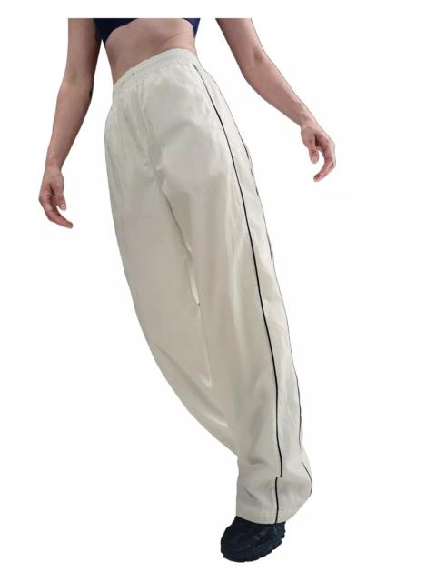 Nike Women's Windrunner High-Waisted Woven Open-Hem Pants -Sail