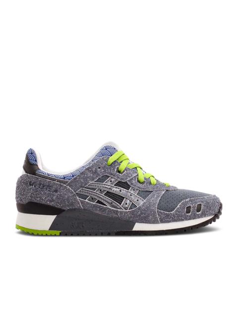 Asics NICE KICKS X GEL LYTE 3 OG 'BLACK SESAME'