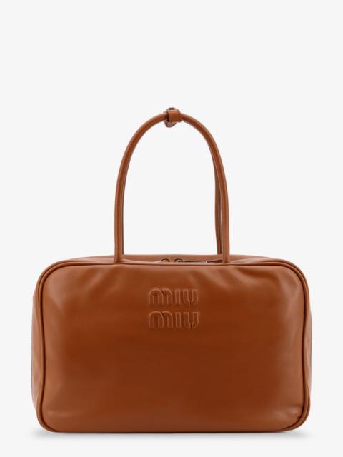 Miu Miu Miu Miu Women Beau Softy Leather Handbag