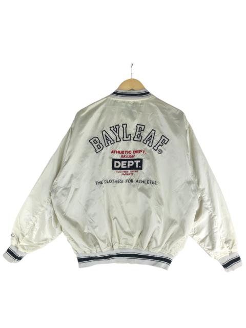 Other Designers Vintage - Vintage Bay Leaf Bomber Jacket Zipper Jacket