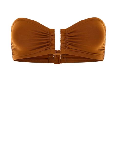 ERES Eres Women Caramel Stretch Nylon Show Bikini Top
