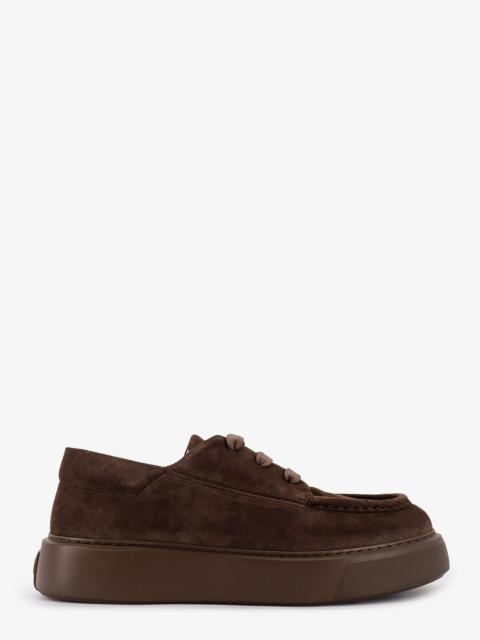 Other Designers Referenc Tahoe Suede Lace-Up Shoes Brown