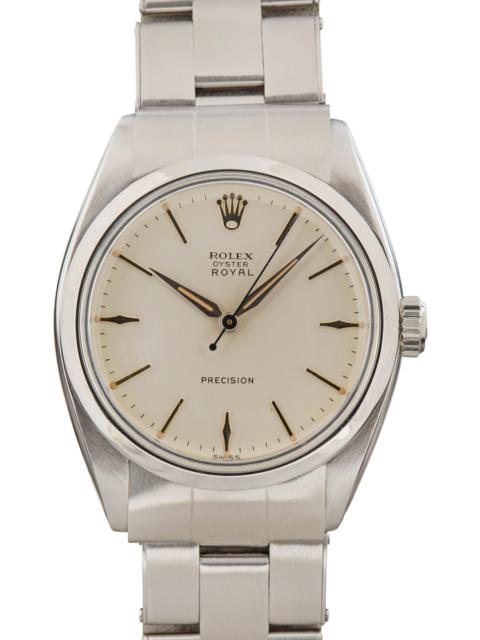 Rolex Oyster Precision 6426 Silver Index Dial