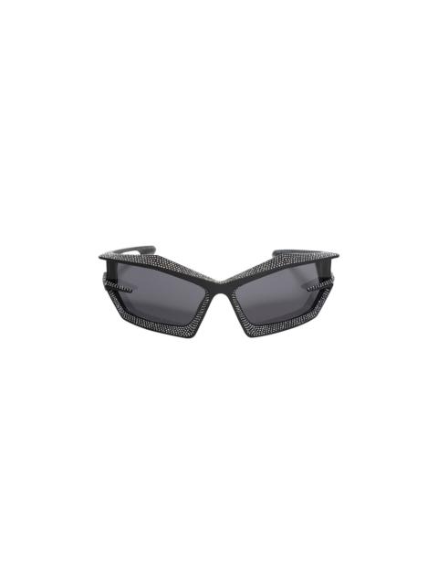 Givenchy Cut Strass Sunglasses 'Matte Black/Smoke'