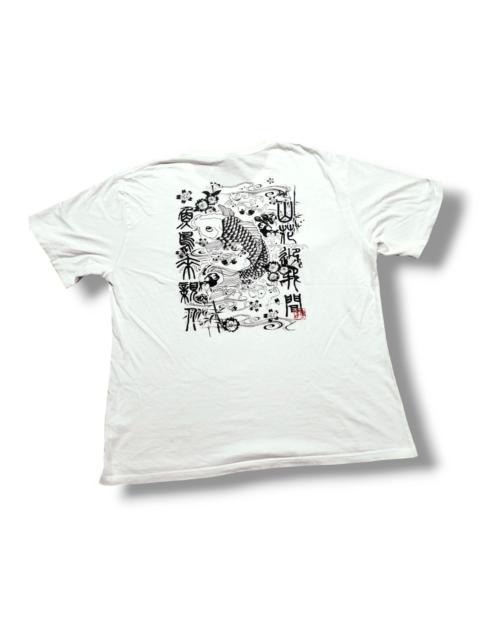 Other Designers Japanese Brand - Vintage Sukajan Koi Fish T shirts Yakuza Fashion