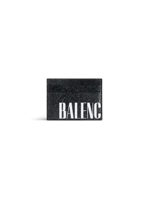 BALENCIAGA Men's Editor Card Holder  in Black
