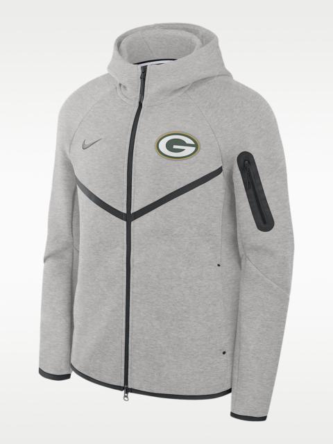 Nike Green Bay Packers Tech Fleece Windrunner Men's Nike NFL Full-Zip Hooded Jacket