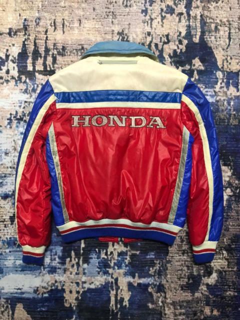 Other Designers Vintage 90s Honda Racing Team Puffer Jacket