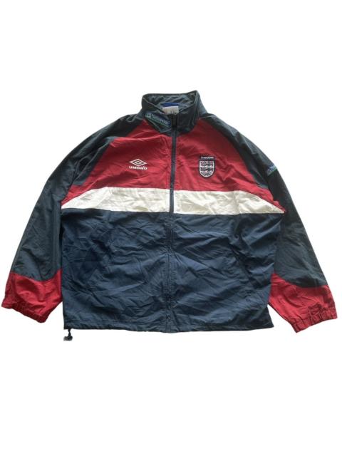 umbro Vintage 90s England Windbreaker Jacket By Umbro
