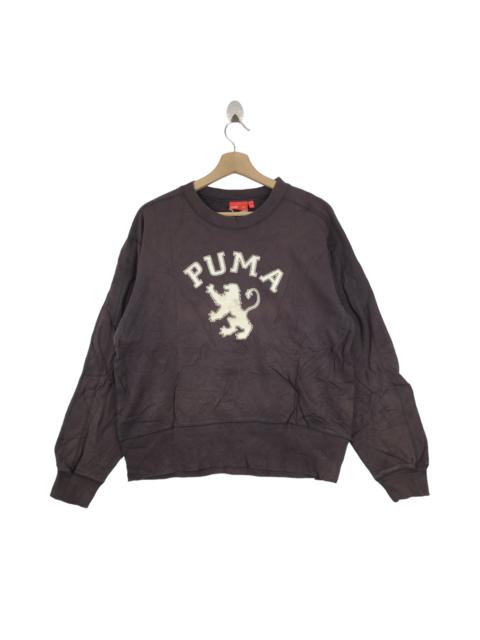 PUMA Vtg PUMA SPORTSWEAR Tiger Lion Big Logo Sweatshirt Pullover