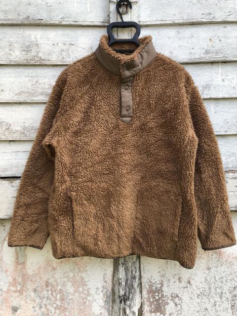 Other Designers White Mountaineering x Uniqlo Half Button Deep Pile Fleece