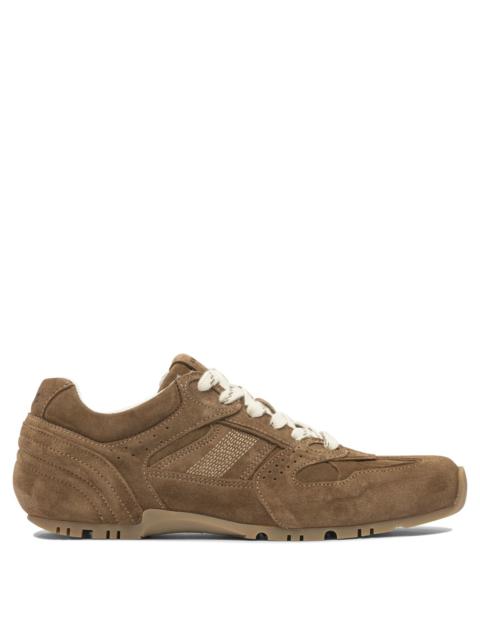 Alohas - Alohas Tb.56 Suede Cream Leather Sneakers