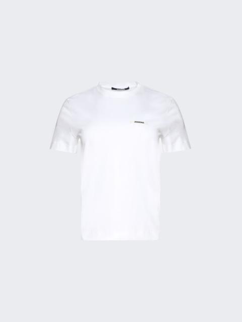 JACQUEMUS The Gros Grain Short Sleeve T-shirt White