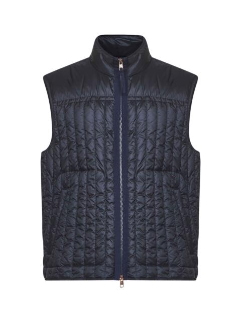 Moncler Blue Moncler x Gilga Farm Tangerine padded vest