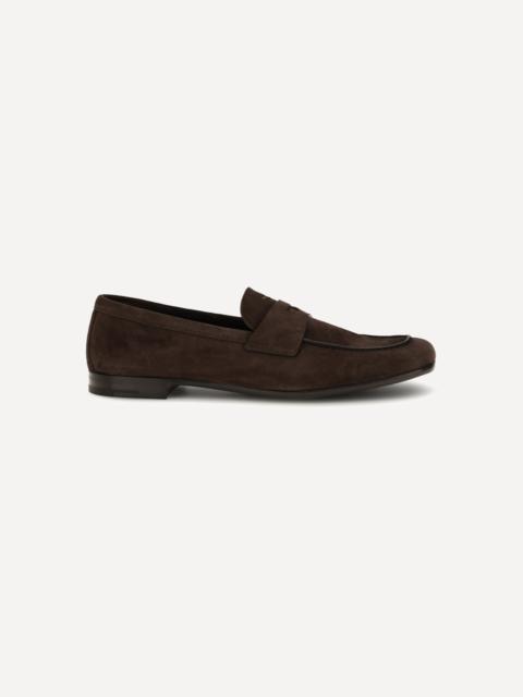 Prada Suede Loafers