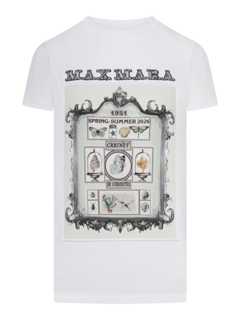 Max Mara COTTON JERSEY T-SHIRT WITH PRINT